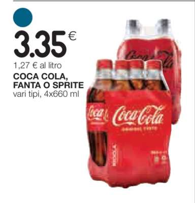 COCA COLA, FANTA O SPRITE