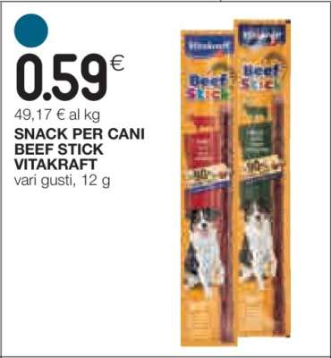 Snack per Cani Beef Stick Vitakraft