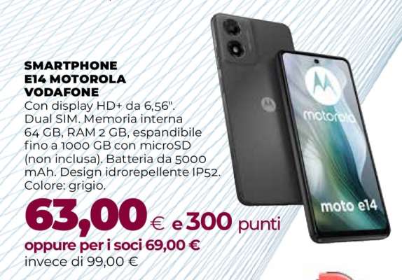 SMARTPHONE E14 MOTOROLA VODAFONE