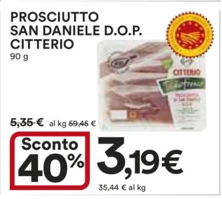 PROSCIUTTO SAN DANIELE D.O.P. CITTERIO
