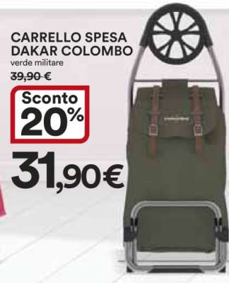 CARRELLO SPESA DAKAR COLOMBO