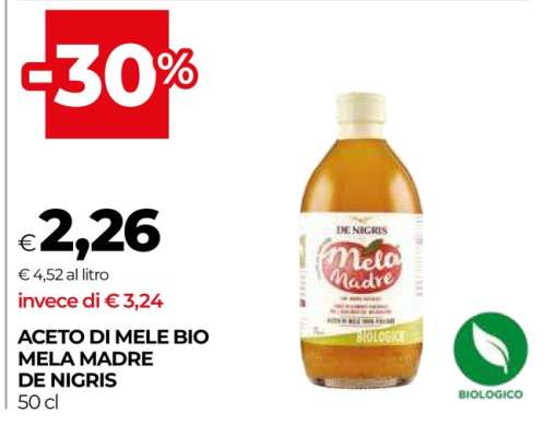 ACETO DI MELE BIO MELA MADRE DE NIGRIS