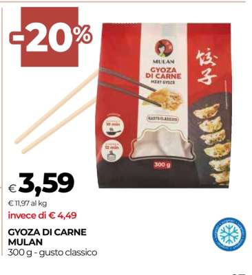 Gyoza di Carne Mulan