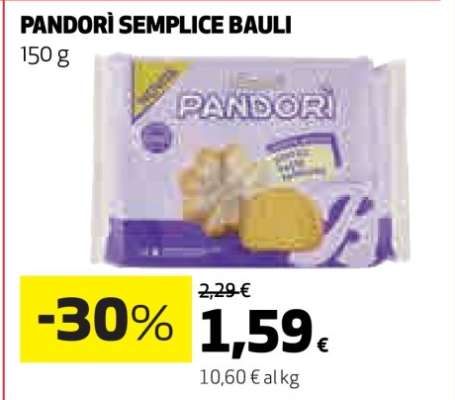 PANDORÌ SEMPLICE BAULI