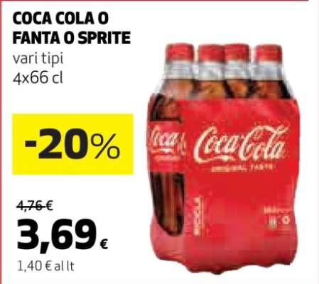 Coca Cola o Fanta o Sprite