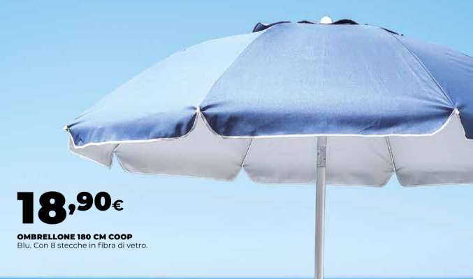 OMBRELLONE 180 CM COOP