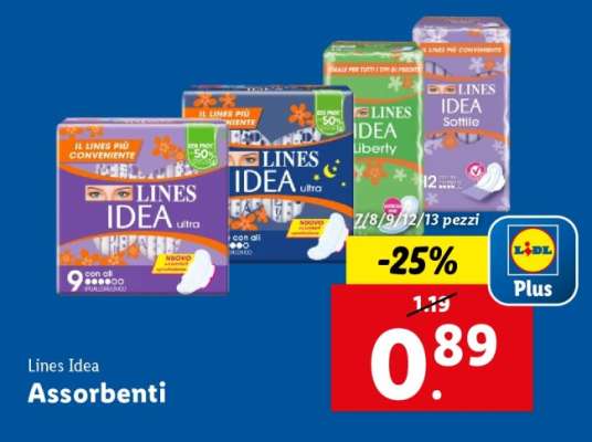 Lines Idea Assorbenti