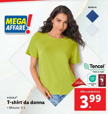 T-shirt da donna