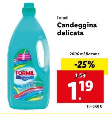 Formil Candeggina delicata