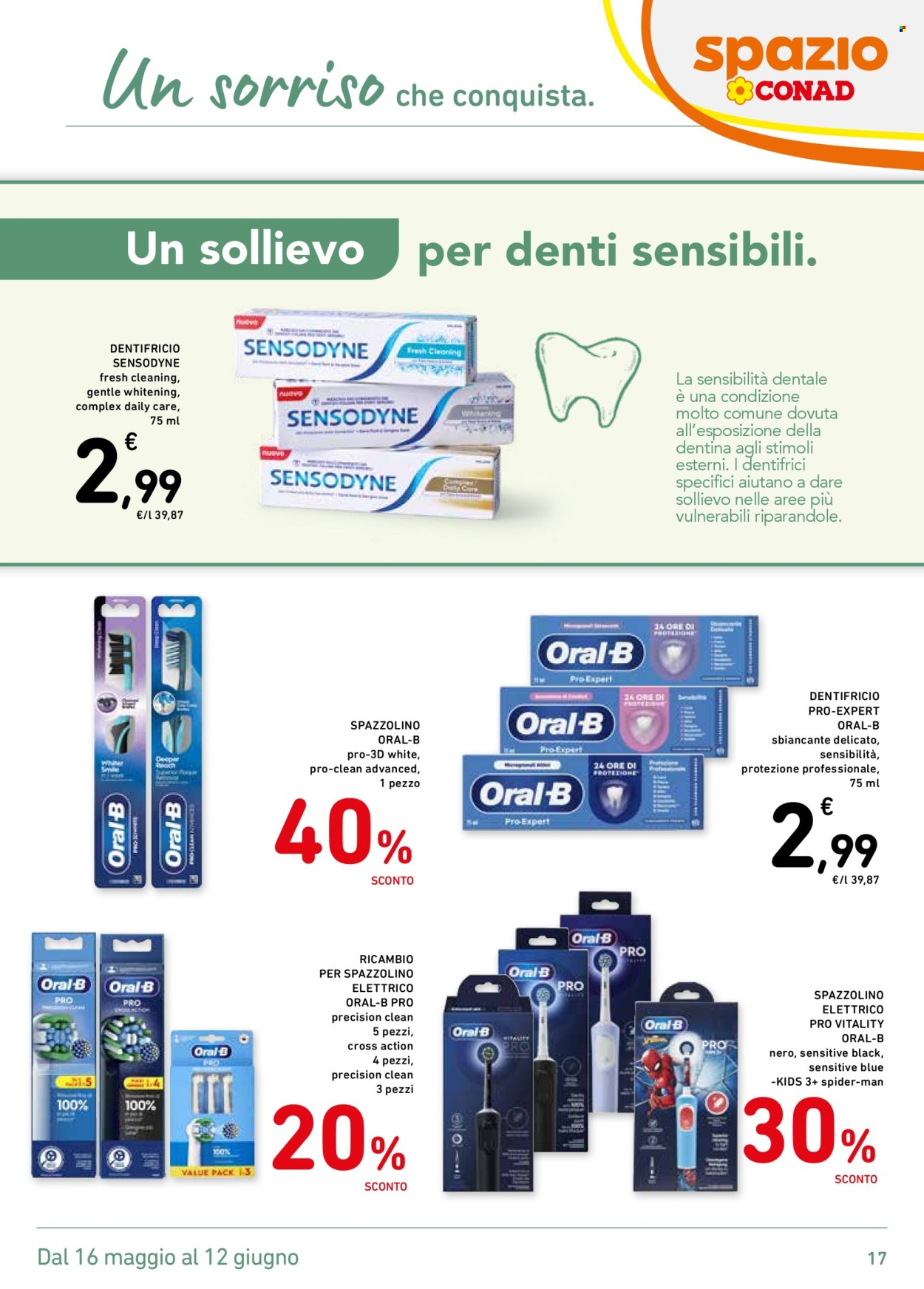 Volantino Spazio Conad - 16.5.2025 - 12.6.2025.