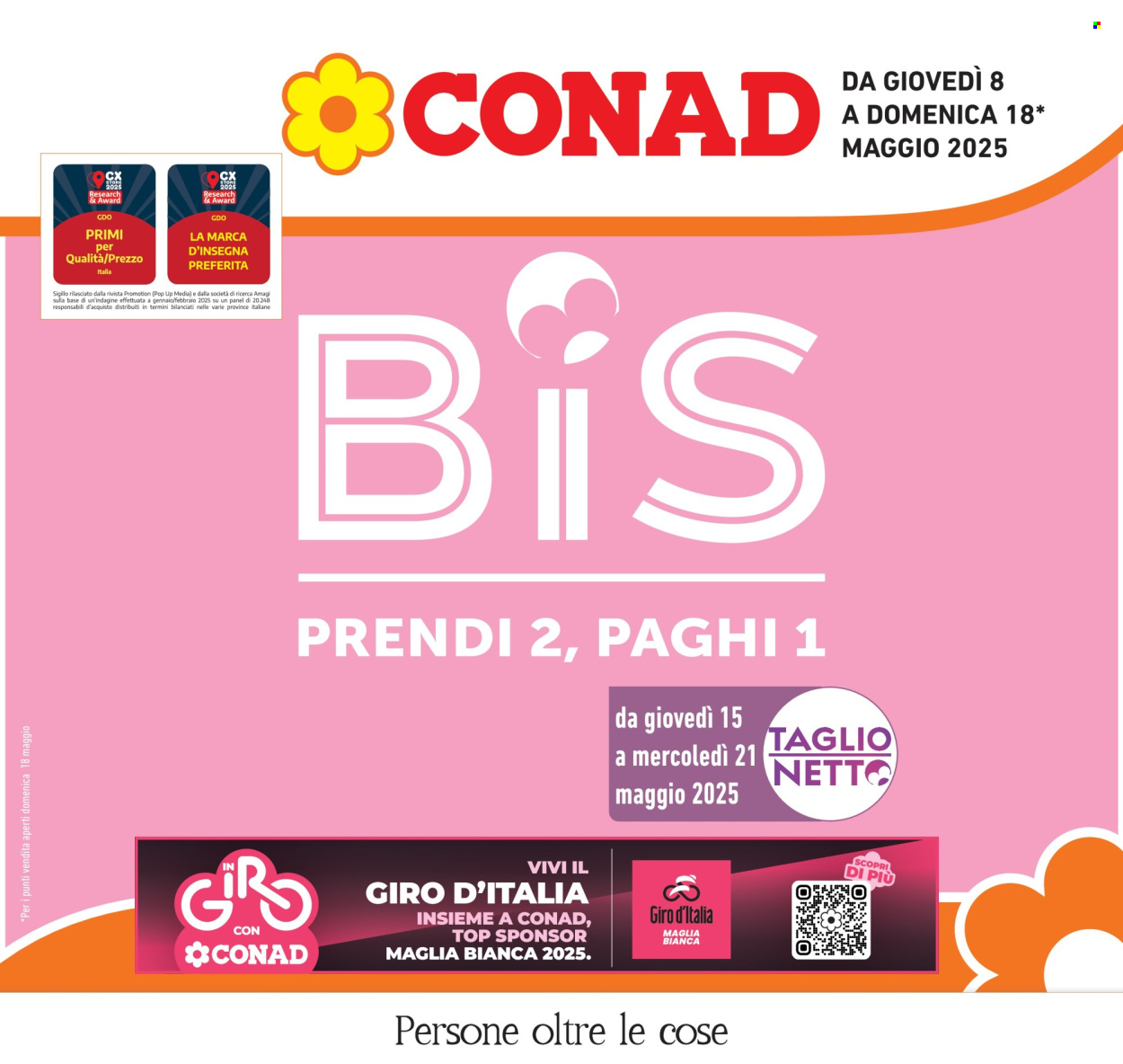 Volantino Conad - 8.5.2025 - 18.5.2025.
