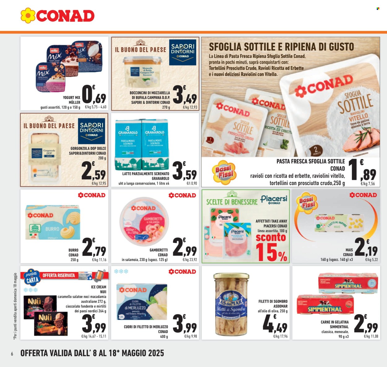 Volantino Conad - 8.5.2025 - 18.5.2025.
