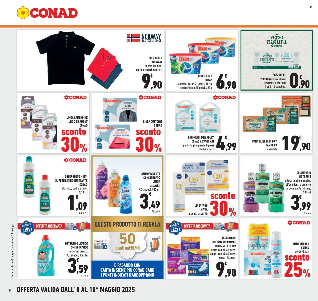 Volantino Conad - 8.5.2025 - 18.5.2025.