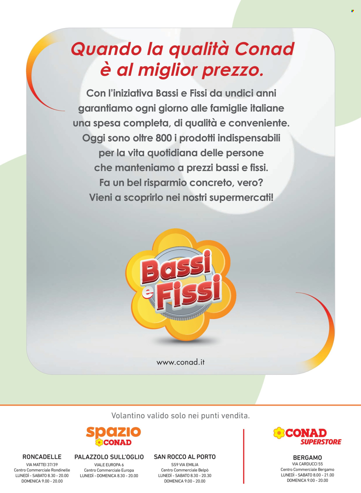 Volantino Conad - 16.5.2025 - 29.5.2025.