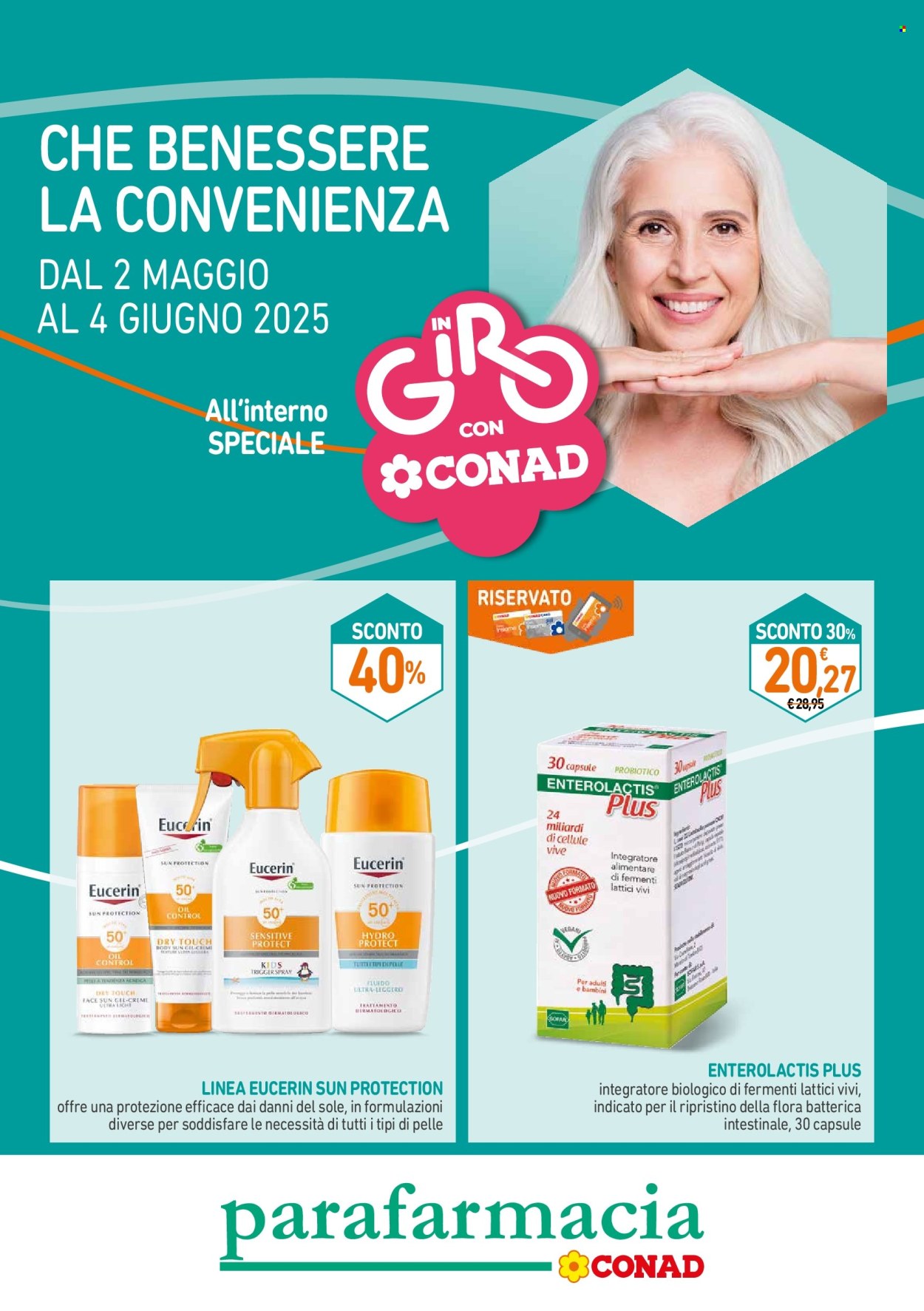 Volantino Parafarmacia Conad - 2.5.2025 - 4.6.2025.