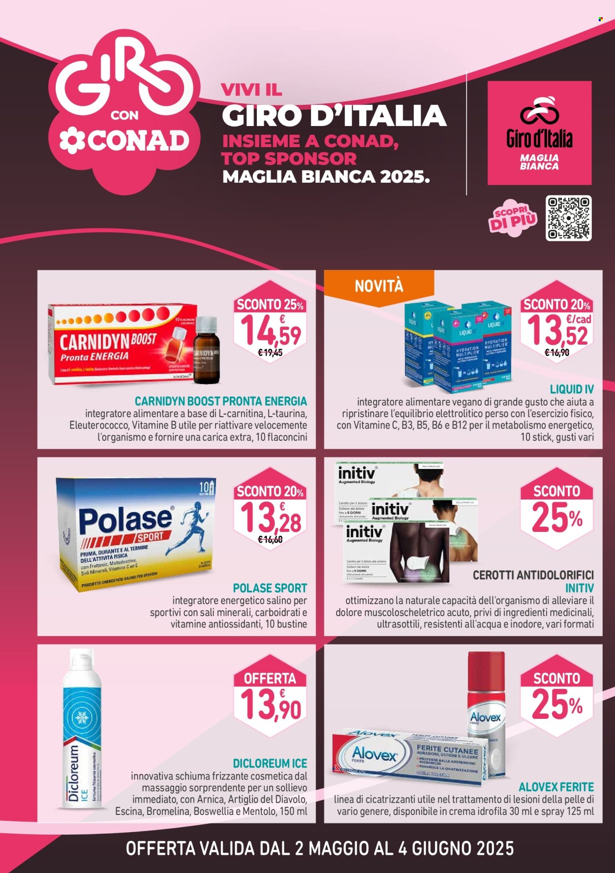 Volantino Parafarmacia Conad - 2.5.2025 - 4.6.2025.