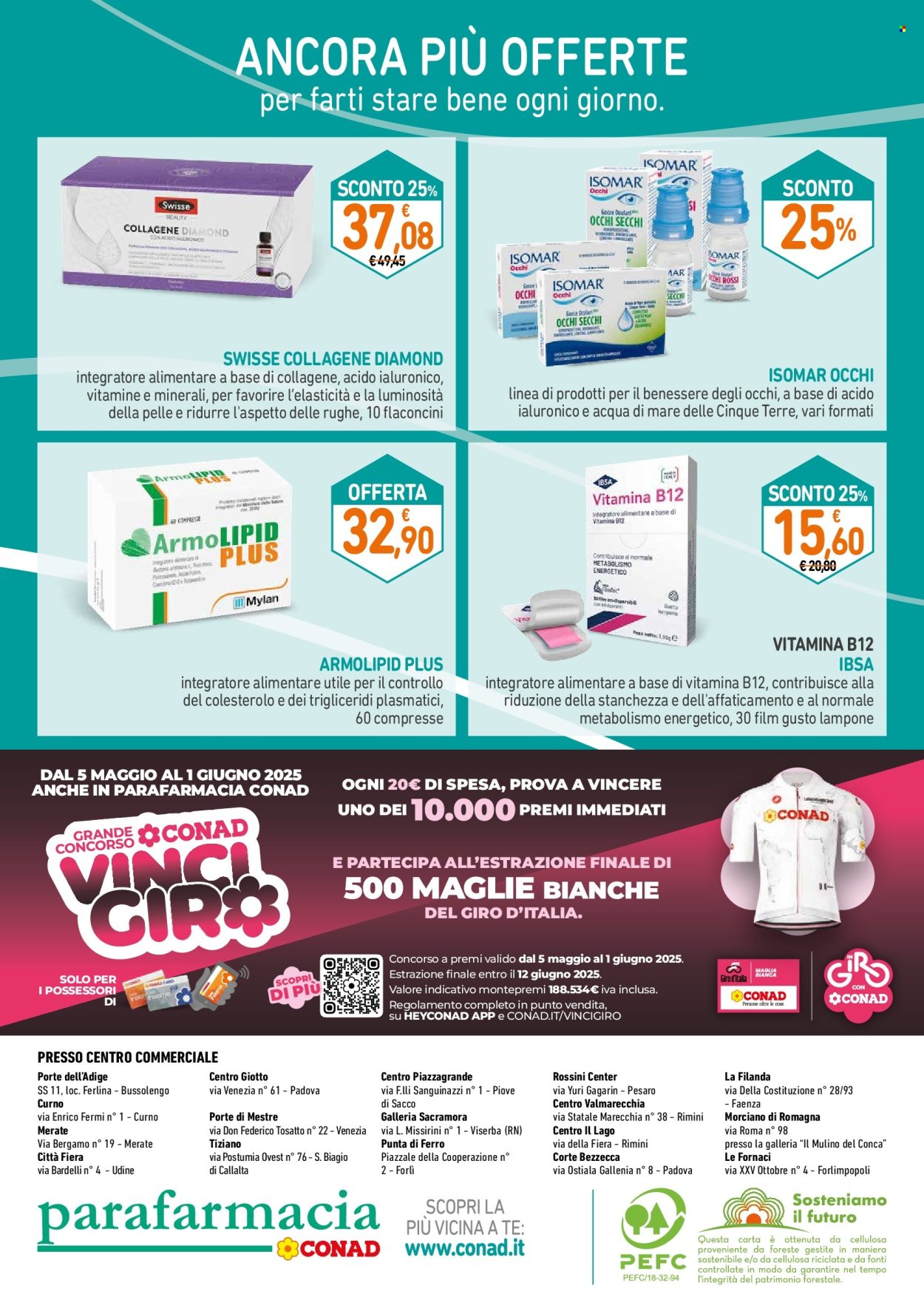 Volantino Parafarmacia Conad - 2.5.2025 - 4.6.2025.