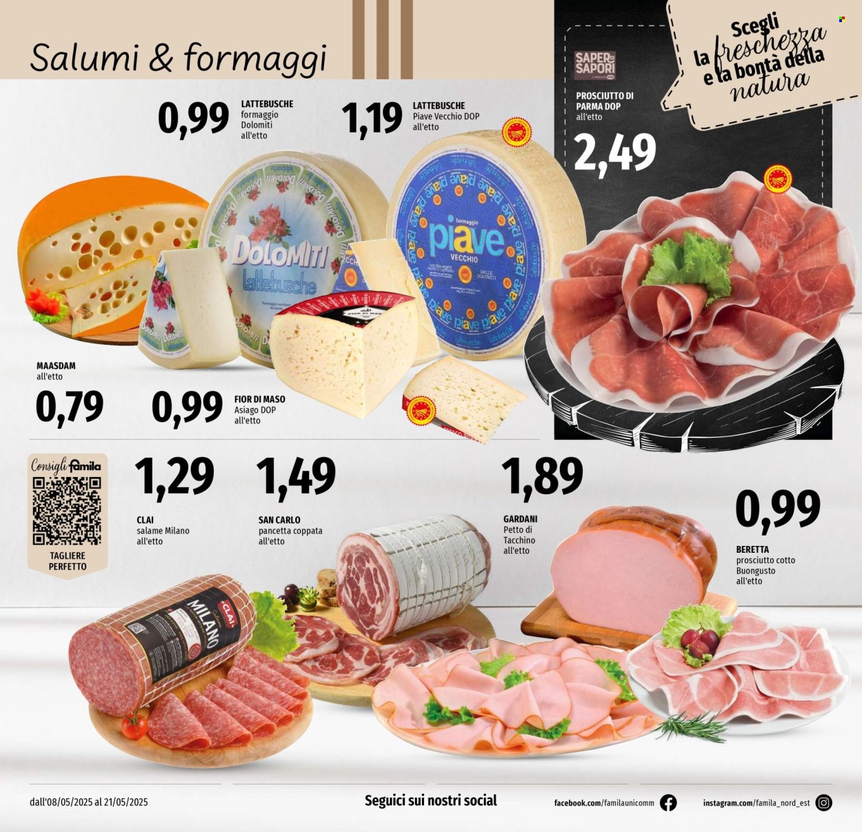 Volantino Famila - 8.5.2025 - 21.5.2025.