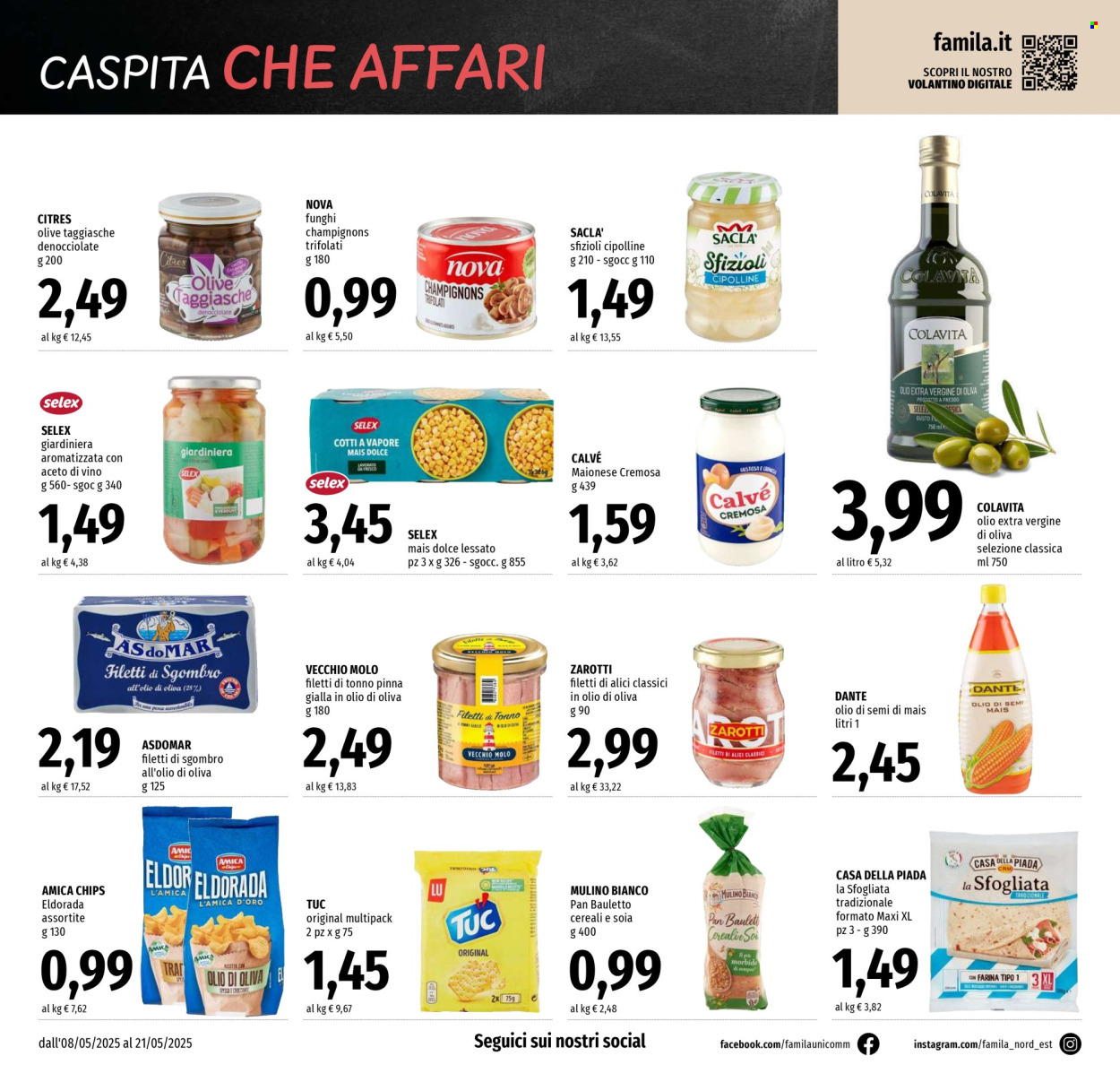 Volantino Famila - 8.5.2025 - 21.5.2025.