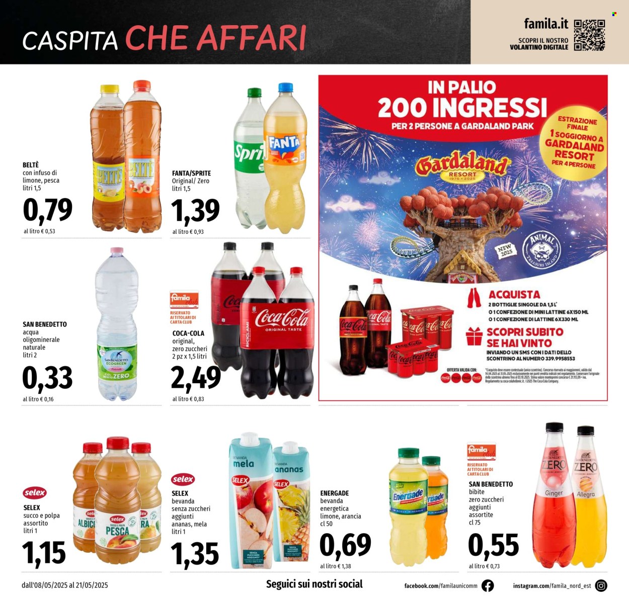 Volantino Famila - 8.5.2025 - 21.5.2025.