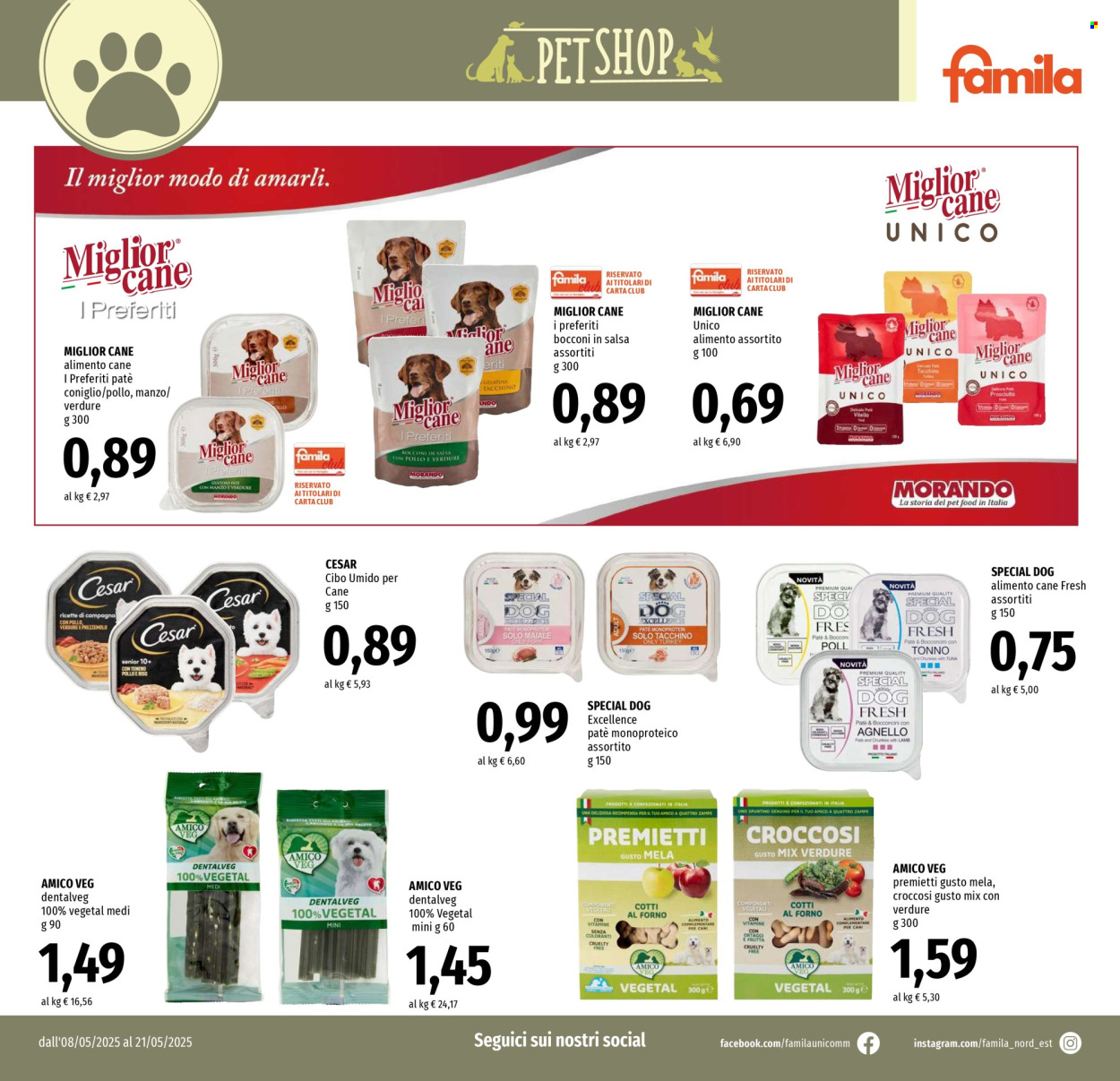 Volantino Famila - 8.5.2025 - 21.5.2025.