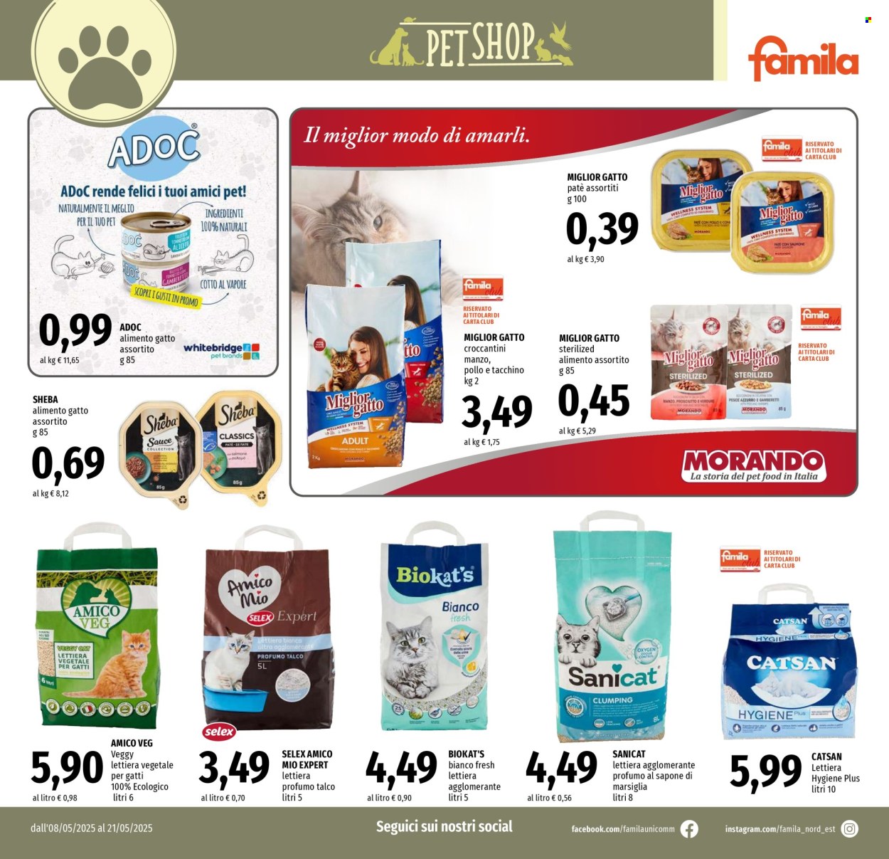 Volantino Famila - 8.5.2025 - 21.5.2025.