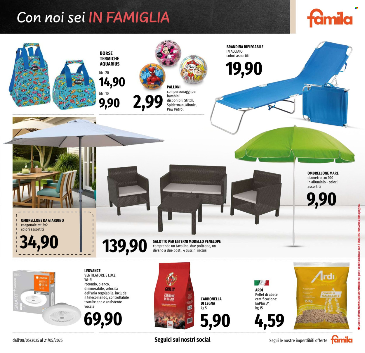 Volantino Famila - 8.5.2025 - 21.5.2025.
