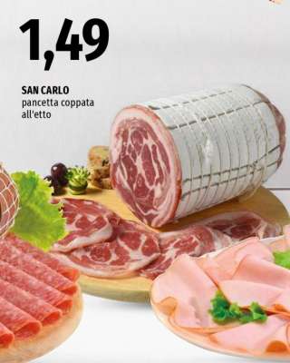 SAN CARLO pancetta coppata