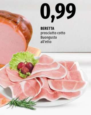 BERETTA prosciutto cotto