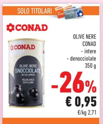 OLIVE NERE CONAD