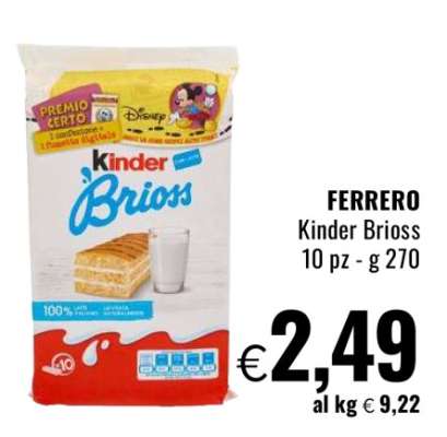 Ferrero Kinder Brioss