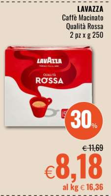 LAVAZZA caffè macinato Qualità Rossa