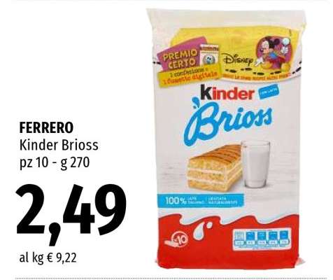 Ferrero Kinder Brioss
