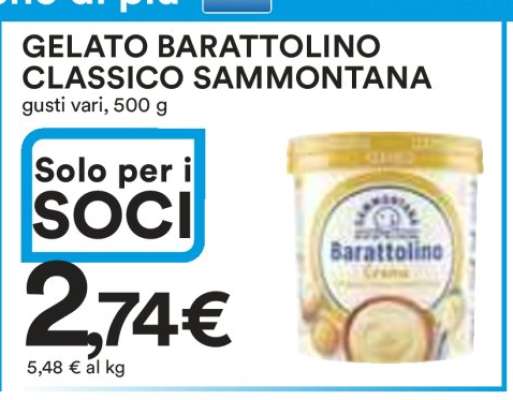 Gelato Barattolino Classico Sammontana