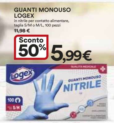GUANTI MONOUSO LOGEX