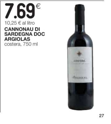 Cannonau di Sardegna DOC Argiolas