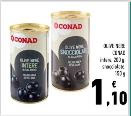 OLIVE NERE CONAD