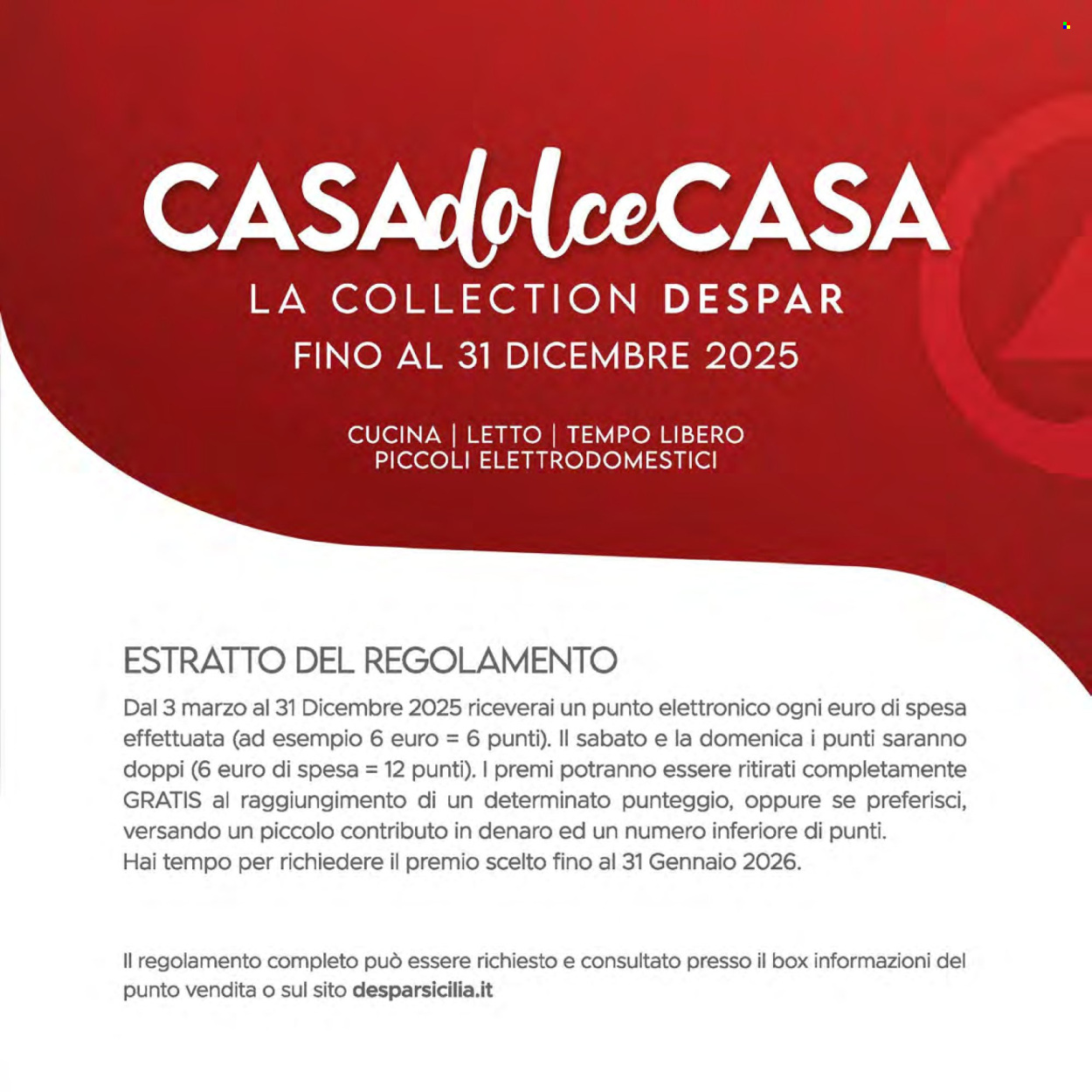 Volantino Despar - 3.3.2025 - 31.12.2025. Pagina 21