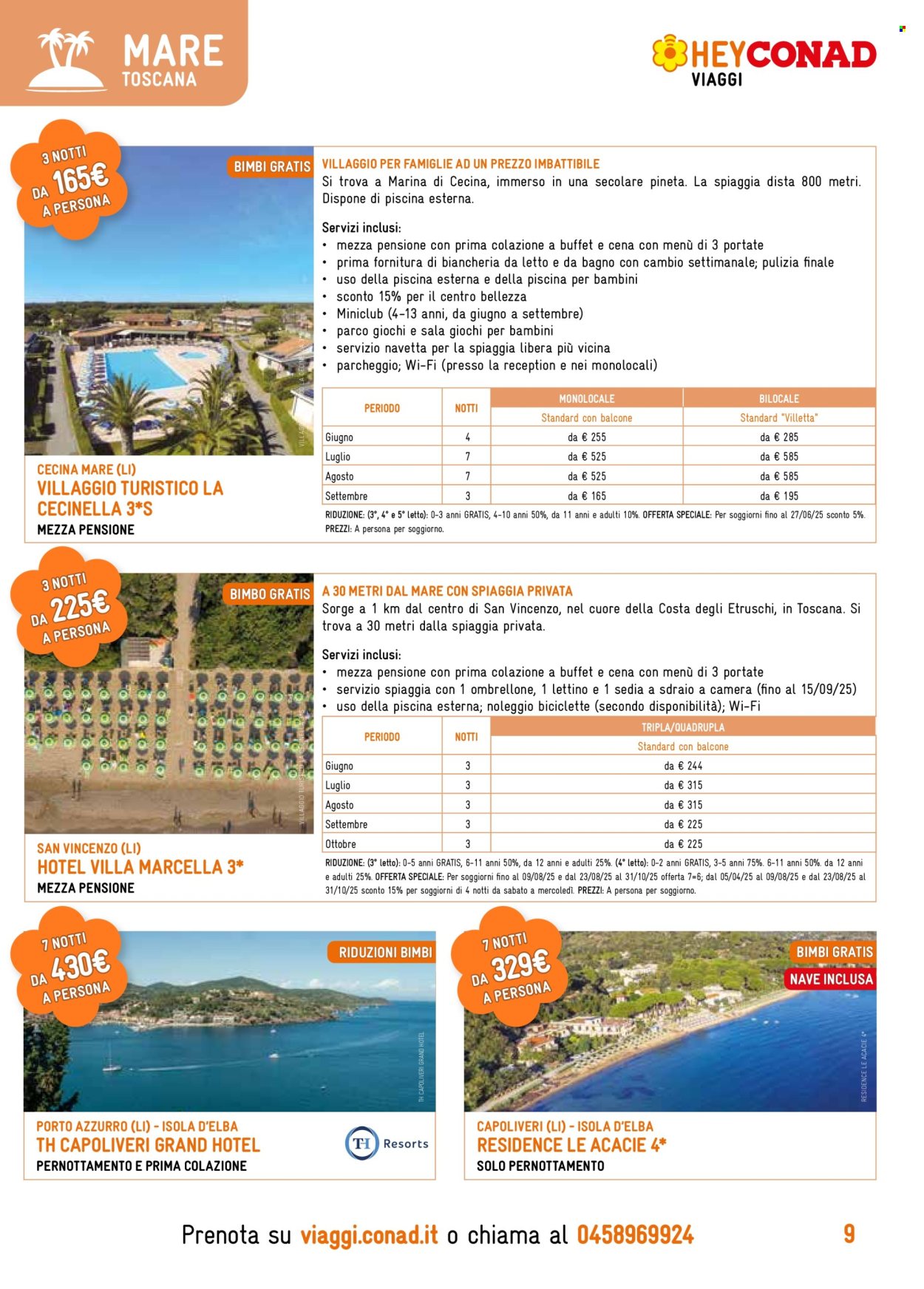 Volantino Conad - 28.5.2025 - 31.7.2025. Pagina 9
