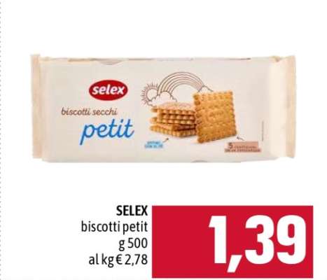 SELEX biscotti petit