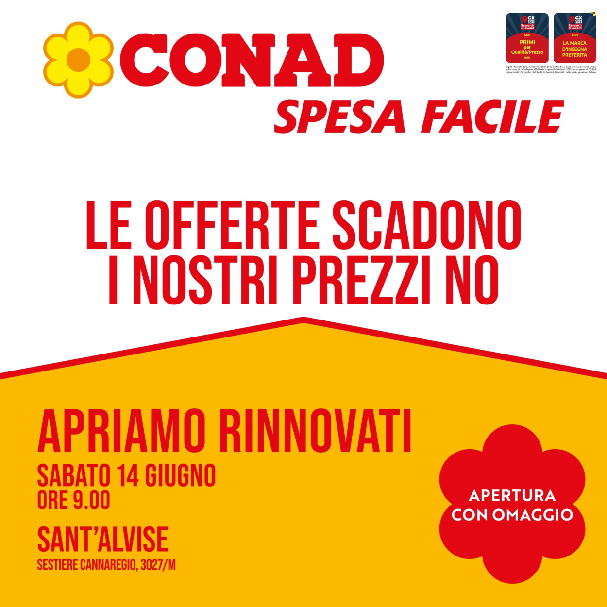 Volantino Spesa Facile Conad - 14.6.2025 - 31.7.2025. Pagina 1