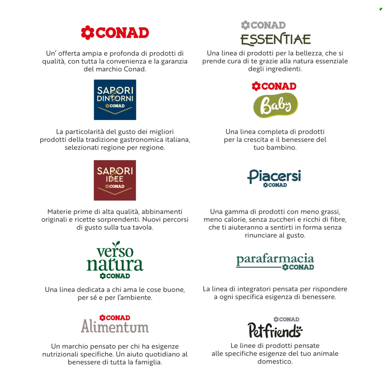 Volantino Spesa Facile Conad - 14.6.2025 - 31.7.2025. Pagina 5