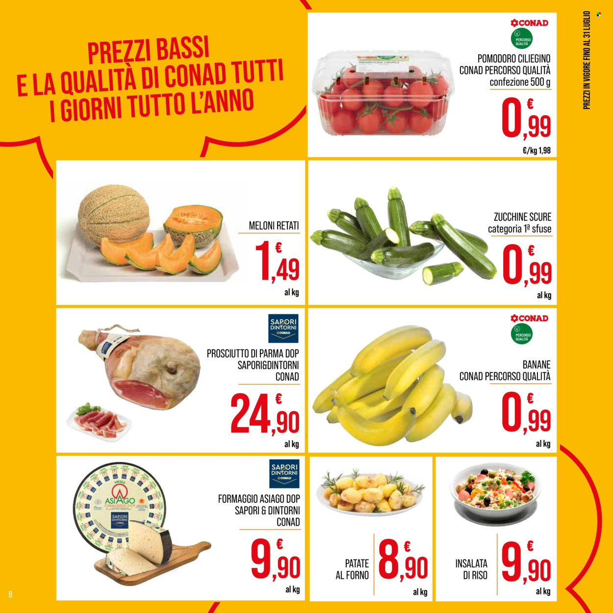 Volantino Spesa Facile Conad - 14.6.2025 - 31.7.2025. Pagina 8