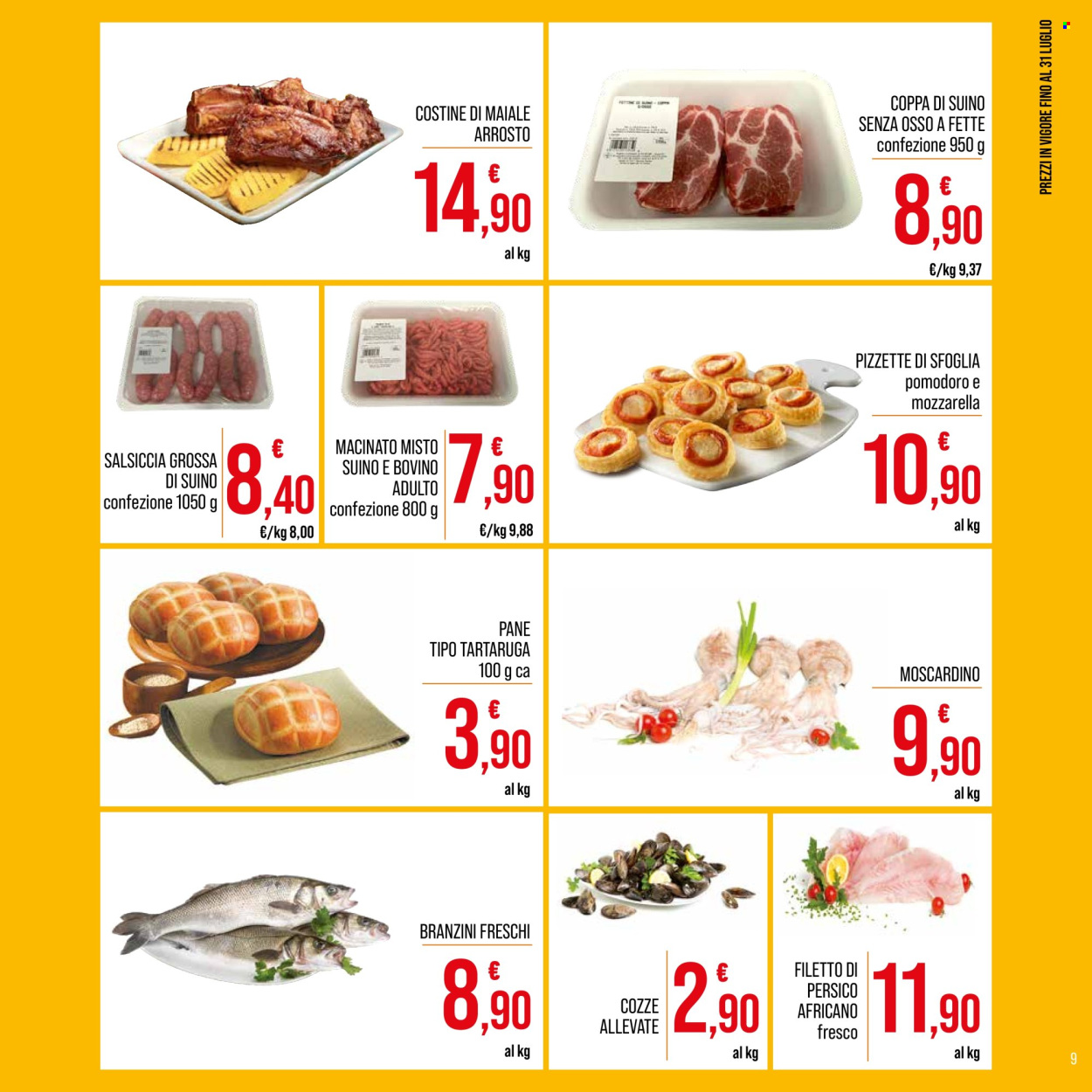 Volantino Spesa Facile Conad - 14.6.2025 - 31.7.2025. Pagina 9