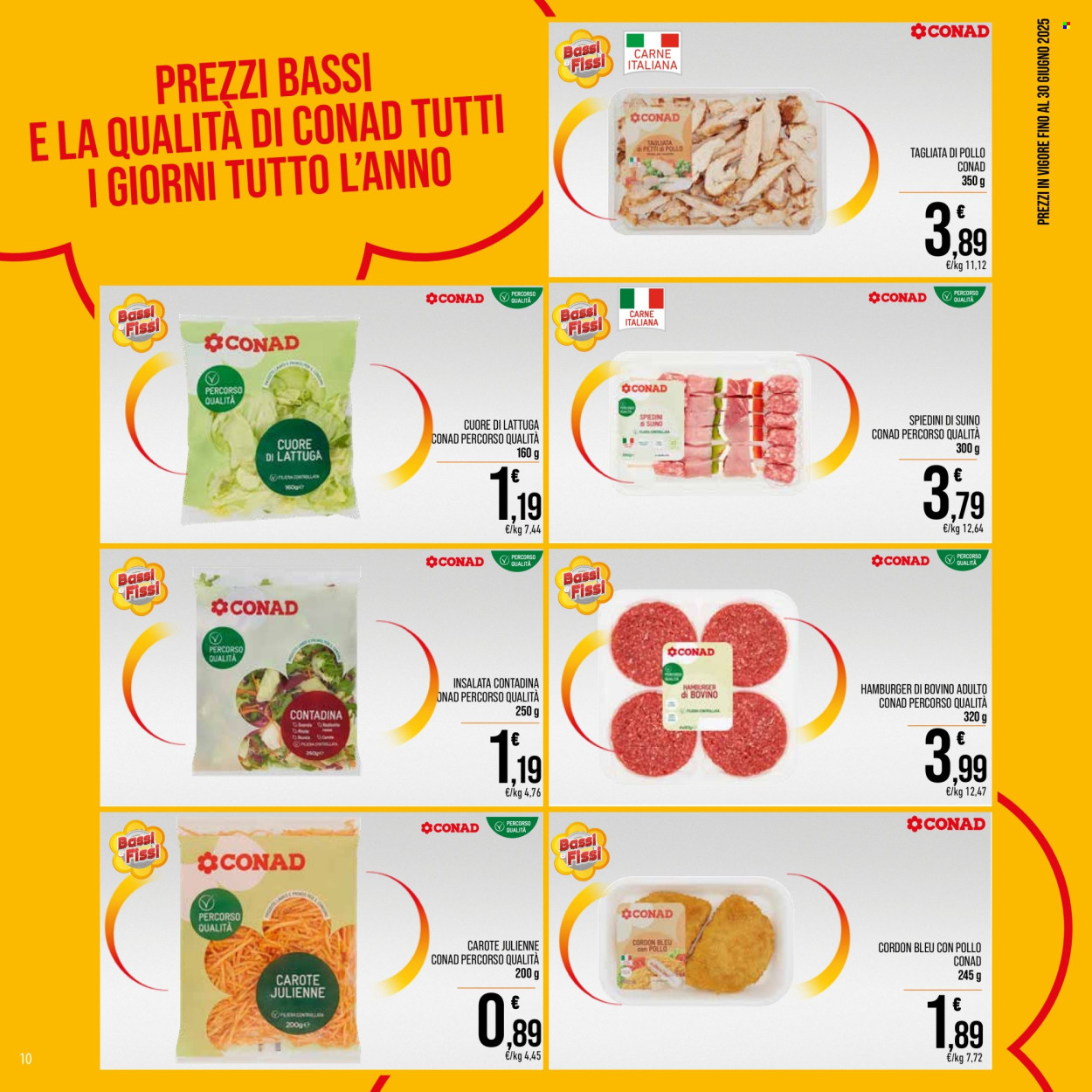 Volantino Spesa Facile Conad - 14.6.2025 - 31.7.2025. Pagina 10