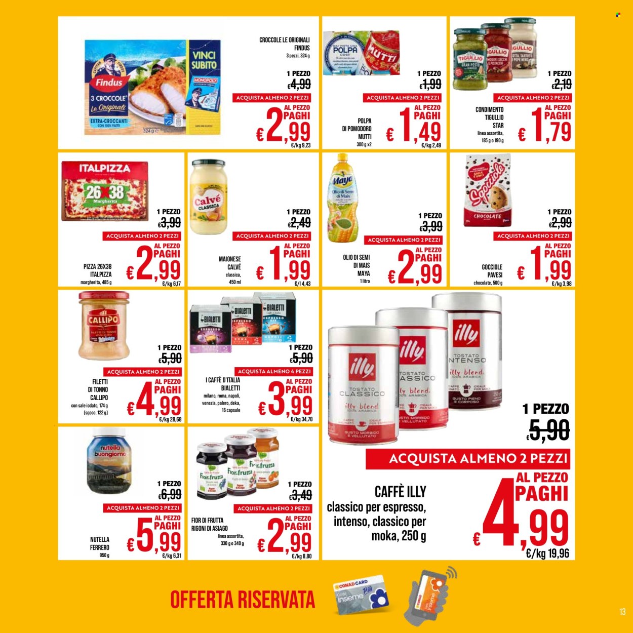 Volantino Spesa Facile Conad - 14.6.2025 - 31.7.2025. Pagina 13