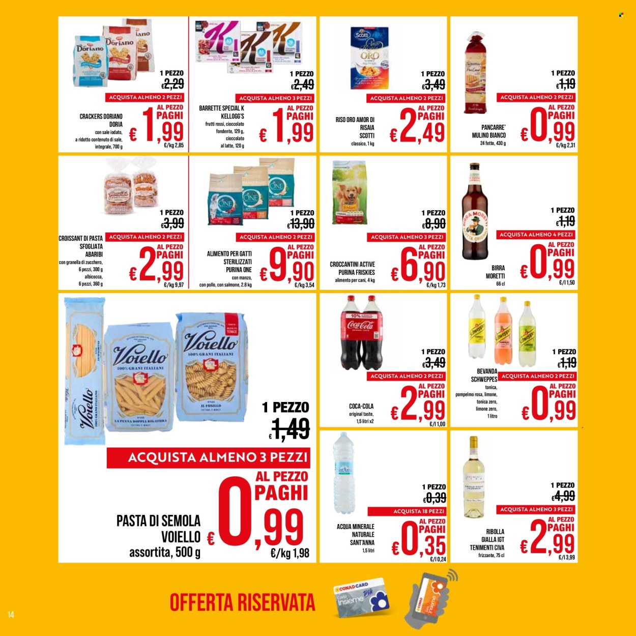 Volantino Spesa Facile Conad - 14.6.2025 - 31.7.2025. Pagina 14