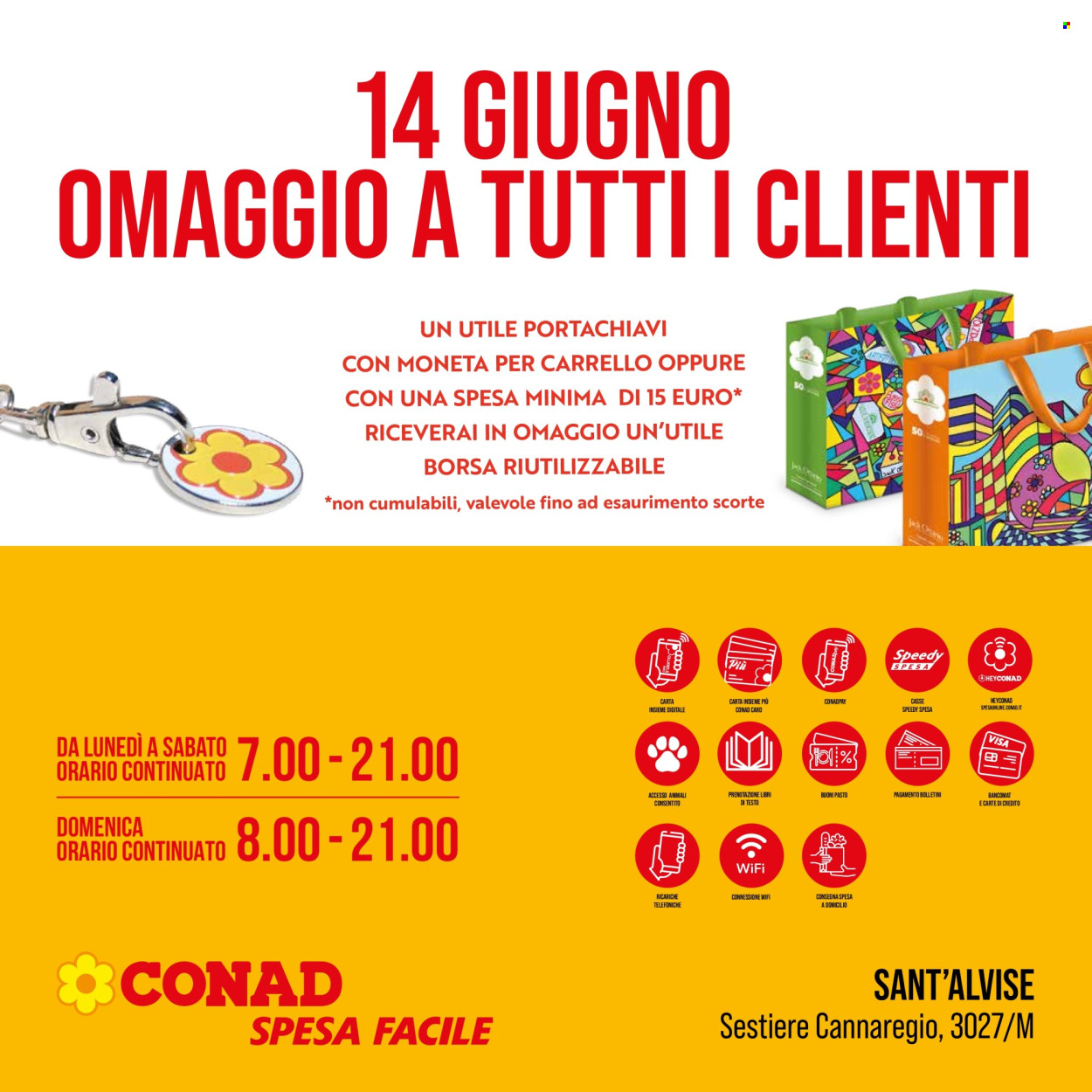 Volantino Spesa Facile Conad - 14.6.2025 - 31.7.2025. Pagina 20