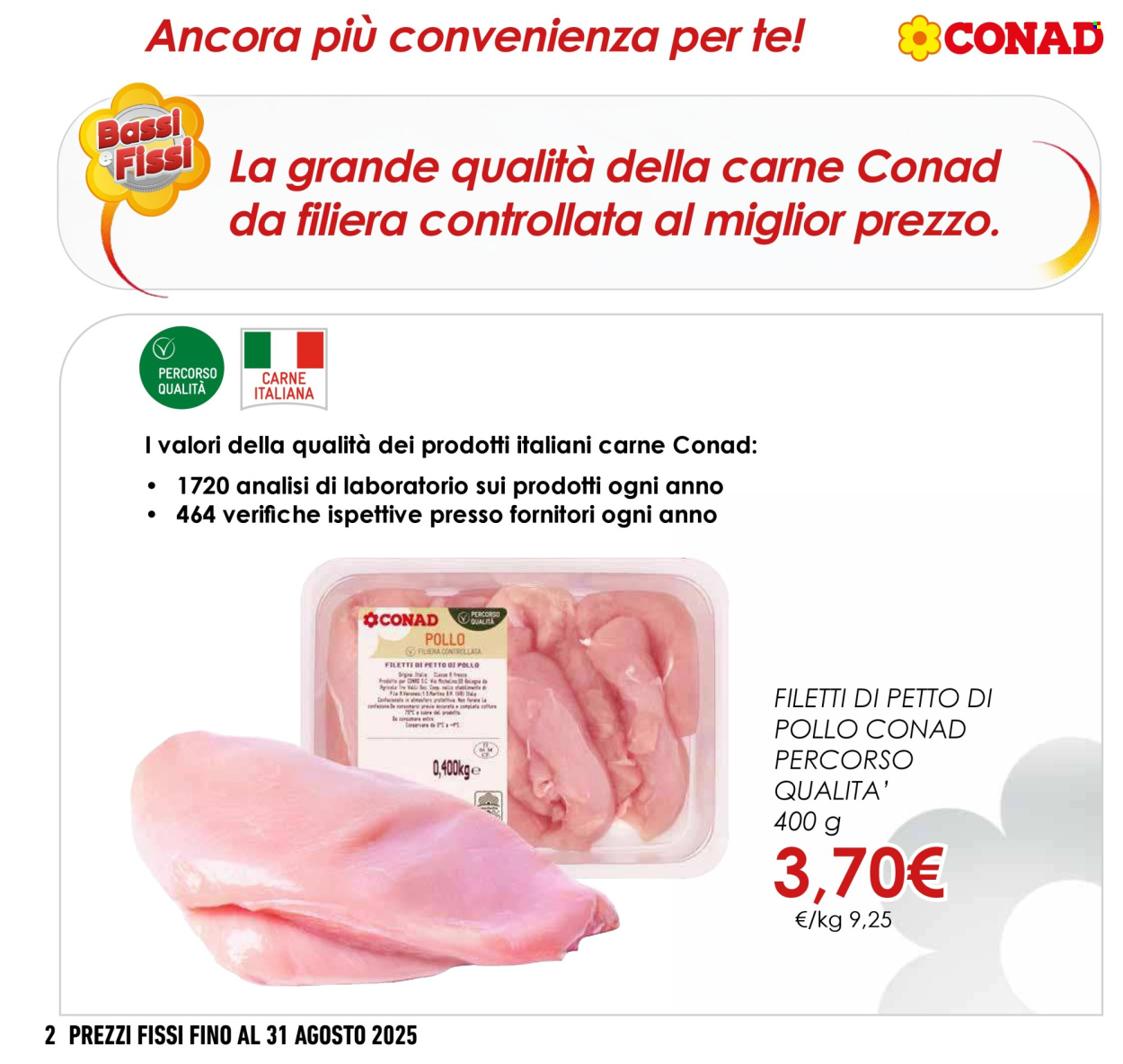 Volantino Conad - 1.5.2025 - 31.8.2025. Pagina 2