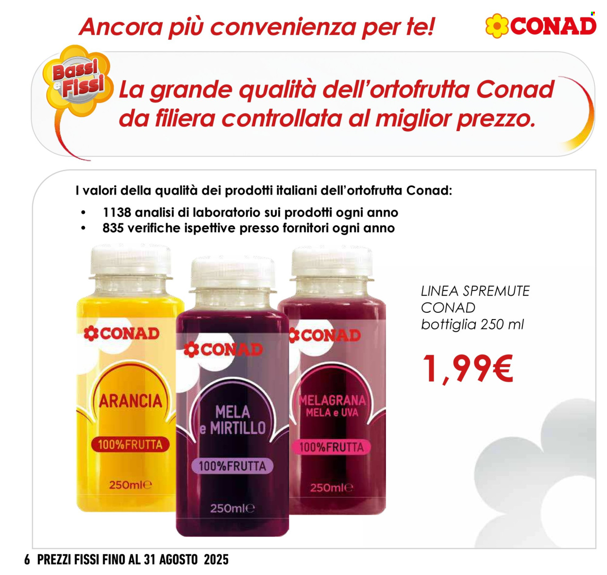 Volantino Conad - 1.5.2025 - 31.8.2025. Pagina 6